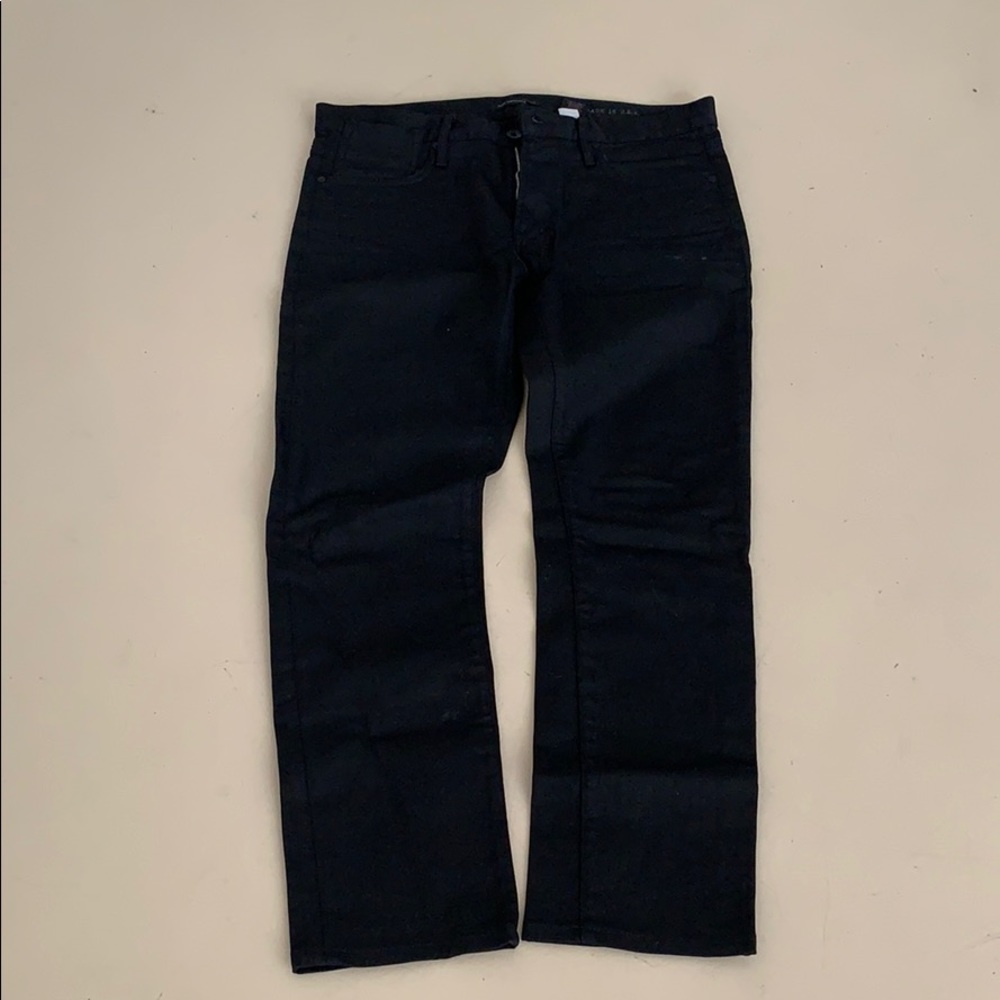 Straight black jeans